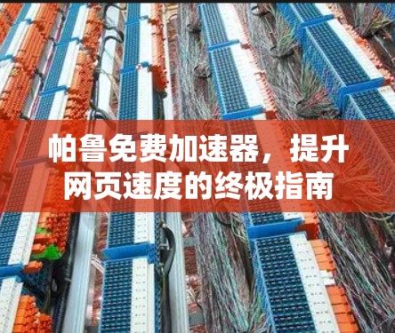 帕鲁免费加速器,提升网页速度的终极指南