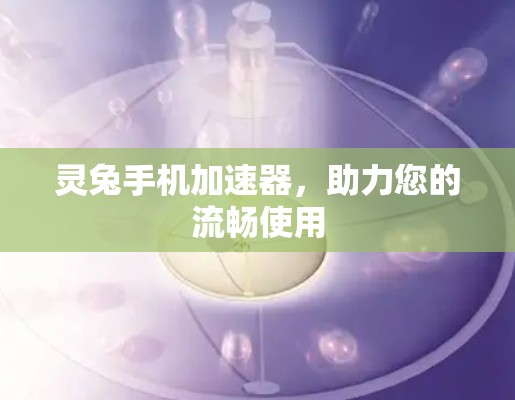 灵兔手机加速器,助力您的流畅使用