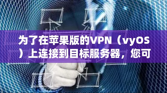 为了在苹果版的VPN(vyOS)上连接到目标服务器,您可以按照以下步骤进行