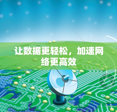 让数据更轻松,加速网络更高效