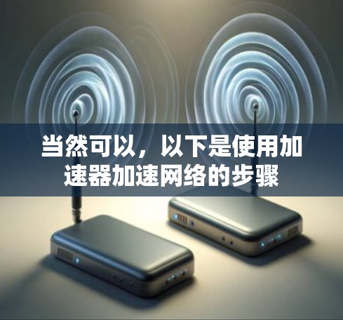 当然可以,以下是使用加速器加速网络的步骤