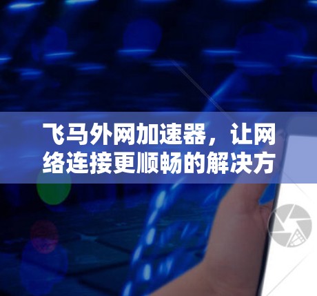 飞马外网加速器，让网络连接更顺畅的解决方案