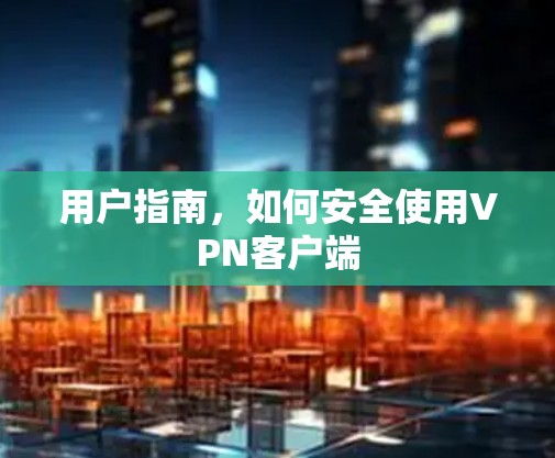 用户指南，如何安全使用VPN客户端