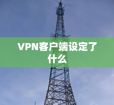 VPN客户端设定了什么