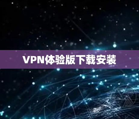 VPN体验版下载安装