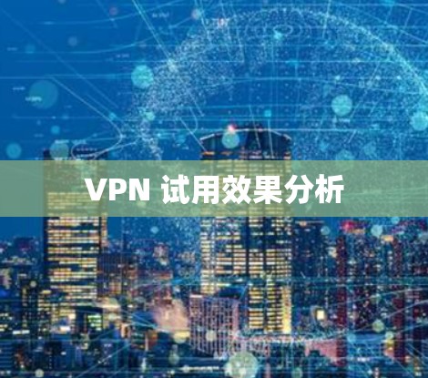 VPN 试用效果分析