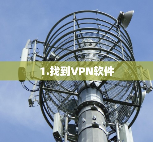 1.找到VPN软件 1.找到VPN软件