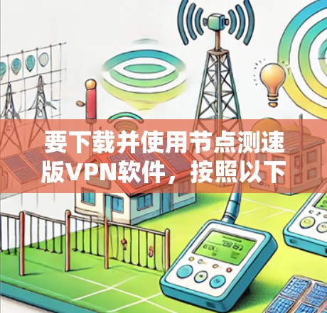 要下载并使用节点测速版VPN软件，按照以下步骤操作