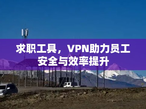 求职工具,VPN助力员工安全与效率提升 求职工具,VPN助力员工安全与效率提升
