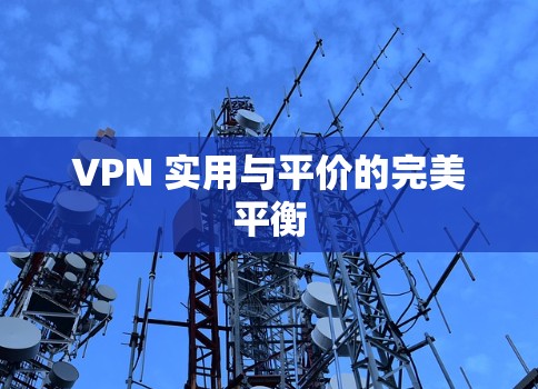 VPN 实用与平价的完美平衡 VPN 实用与平价的完美平衡