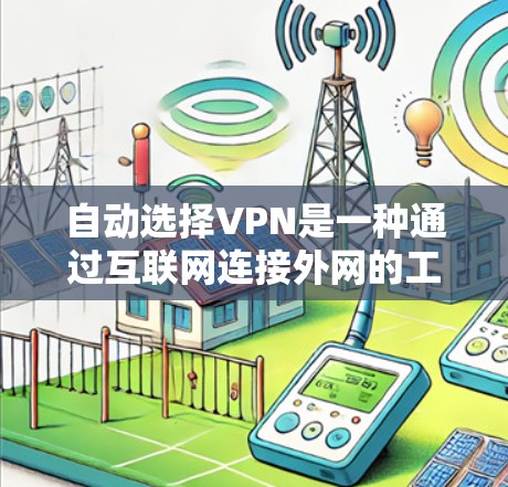 自动选择VPN是一种通过互联网连接外网的工具,其核心功能是通过服务器自动识别并选择合适的服务器,无需手动输入IP地址,简化了连接过程。以下是关于自动选择VPN的详细解释 自动选择VPN是一种通过互联网连接外网的工具,其核心功能是通过服务器自动识别并选择合适的服务器,无需手动输入IP地址,简化了连接过程。以下是关于自动选择VPN的详细解释