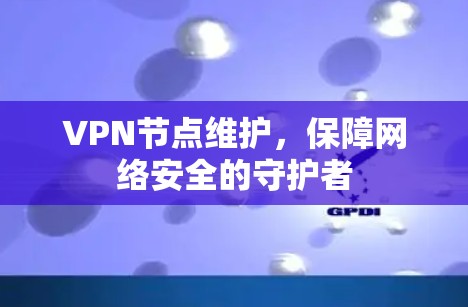 VPN节点维护，保障网络安全的守护者