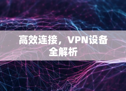 高效连接,VPN设备全解析 高效连接,VPN设备全解析