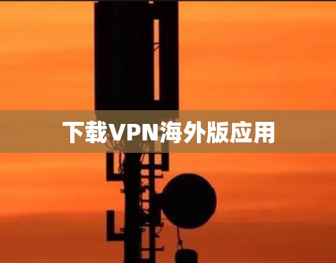 下载VPN海外版应用