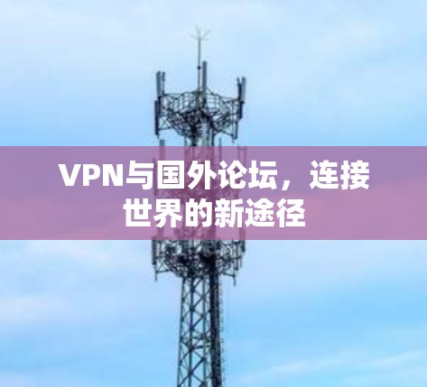 VPN与国外论坛，连接世界的新途径