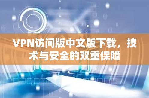VPN访问版中文版下载，技术与安全的双重保障