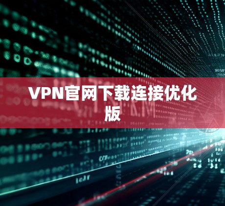 VPN官网下载连接优化版