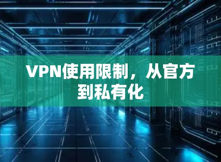 VPN使用限制，从官方到私有化