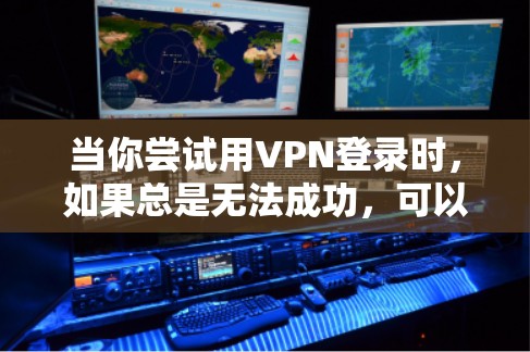 当你尝试用VPN登录时,如果总是无法成功,可以按照以下步骤进行排查和解决